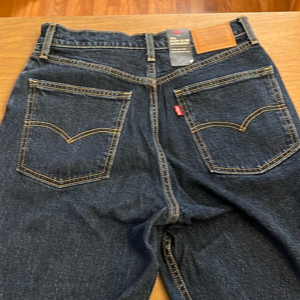 Levi’s 70’s high slim straight jeans